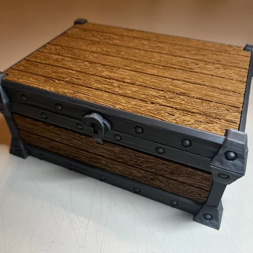 Deluxe Two Color Treasure Chest Storage for Tiny Epic Dungeons