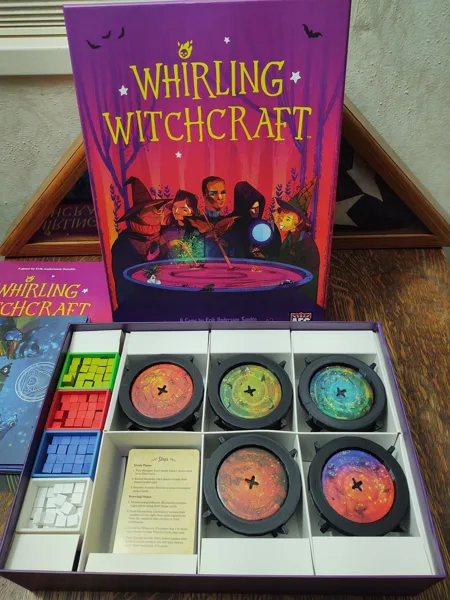 Whirling Witchcraft Cauldron and Insert Bit Boxes