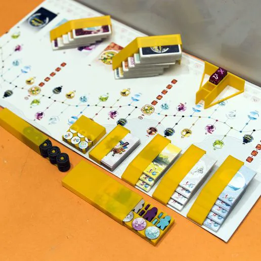 Tokaido boardgame organizer