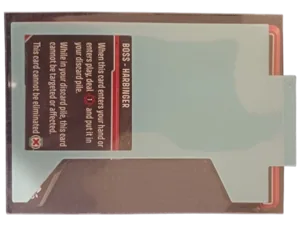 Unstoppable card game - Boss threat insert