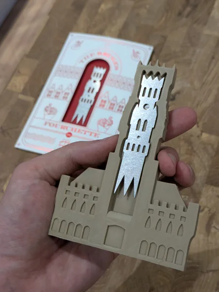 Belfry(Belfort) Fourchette Holder/Magnet