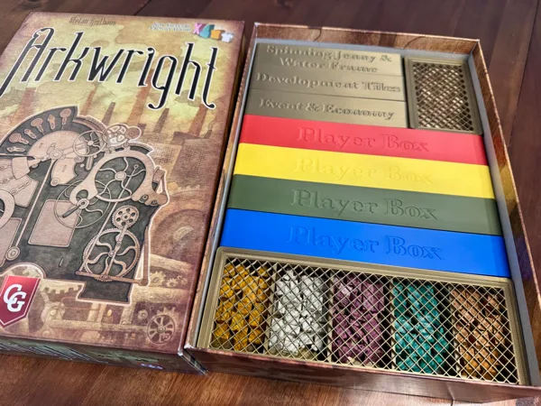 Arkwright Game Insert & Worker Overlay
