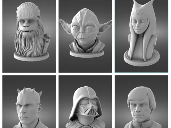 Star Wars pawns set for boardgames