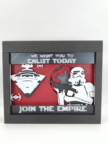 Star Wars - Join The Empire Shadow Box