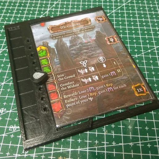 Tainted Grail - Combat/Diplomacy card tray
