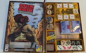 Bang the Dice Game and Expansions Organizer