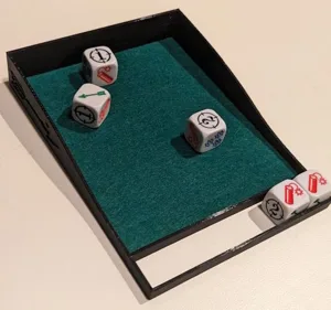 Bang! The Dice Game Insert and Dice Tray