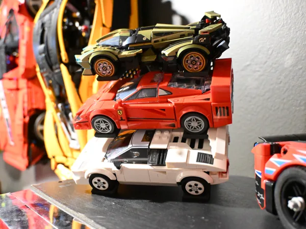 LEGOs Speed Champions Car Holder - 3 Spots - Desk