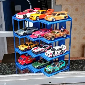 Bambulab A1 Mini Compatible Hot Wheels / Matchbox / 1:64 Toy / Collection Car Display with 12 spots