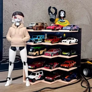 Hot Wheels / Matchbox / 1:64 Toy / Collection Car Display with 15 spots
