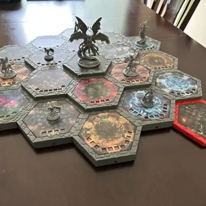 Black Rose Wars & Rebirth Magnetic Tile Holder System