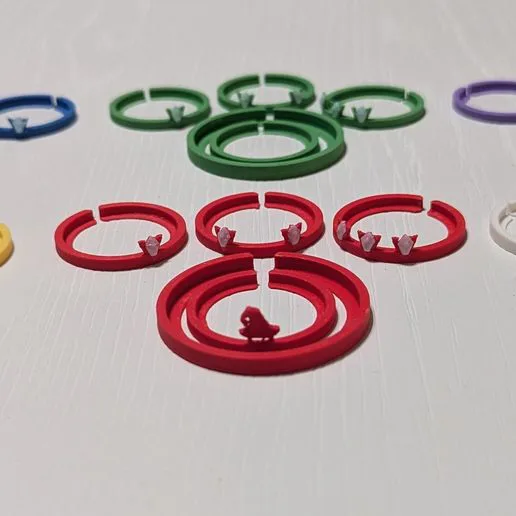 Black Rose Wars (Rebirth) Uni-Fit Base Rings