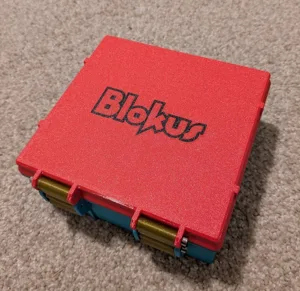 Rugged box for BLOKUS travel set (logo remix)