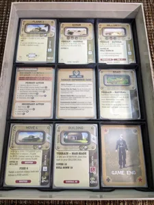 Tank Duel & North Africa Expansion Card Trays - GMT Games