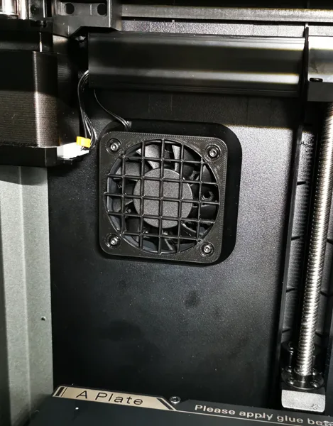 Creality K1 evacuation fan protection