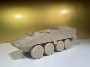 Print in Place Stryker M1133 Medical Evacuation Vehicle