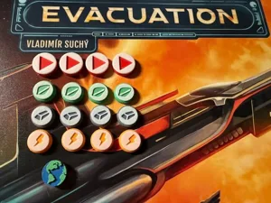 Evacuation Boardgame Upgraded Track & Round Tokens