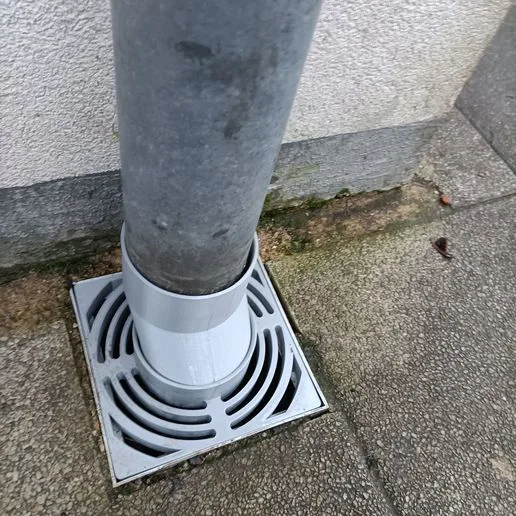 grate for water evacuation manhole 185mmX185mm