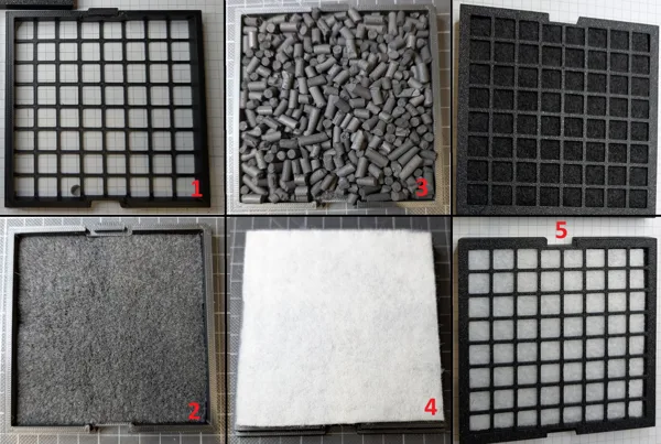 Creality K2 Plus Hepa / Carbon Filter Insert