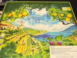 Finca Board Game Insert