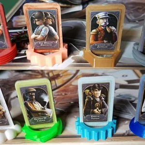 Steampunk Rally Character Stands - 2x8 variations