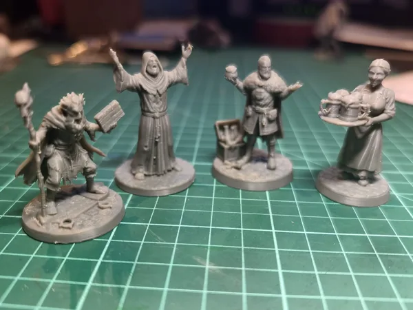 Dungeons and Dragons: Medieval Villagers