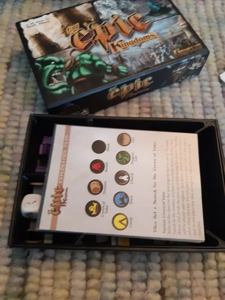 Tiny Epic Kingdoms organizer (original KS game)