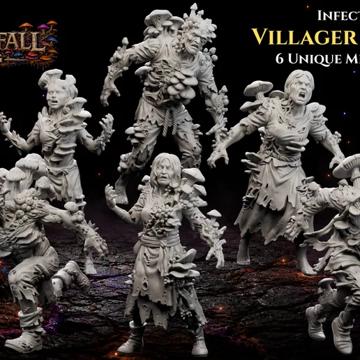 Infected Villagers - Pack 2