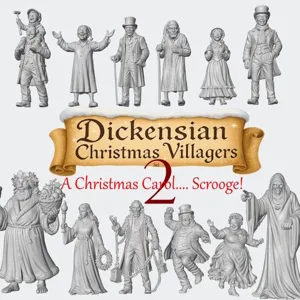 Dickensian Christmas Villagers Carol