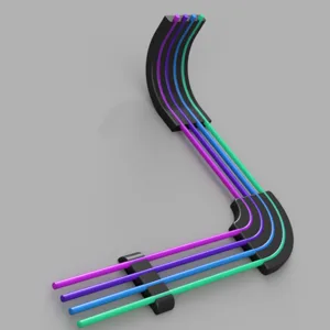 Tube holder for dosing reef tank