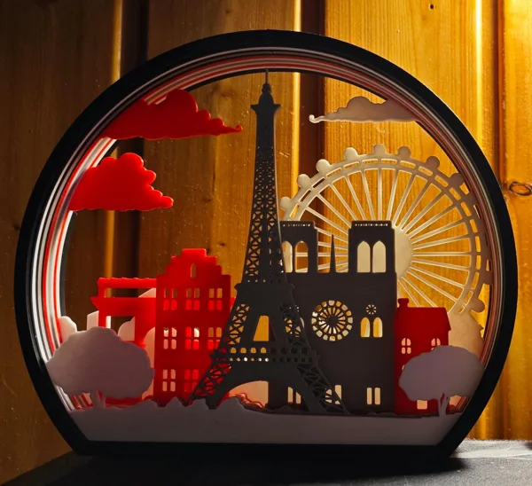 Shadowbox Paris Single Layer to plug in Version 2