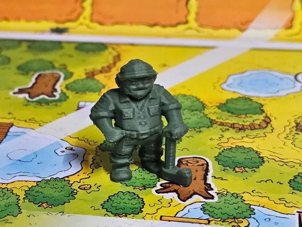 Stardew Valley Board Game -Forager/Lumberjack Pawn