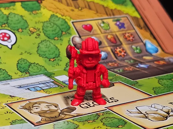 Stardew Valley board game pawn - Miner