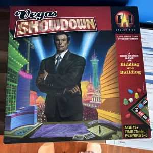 Vegas Showdown Board Game Insert