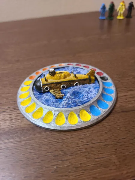 Deep Sea Adventure: 3D submarine and diver