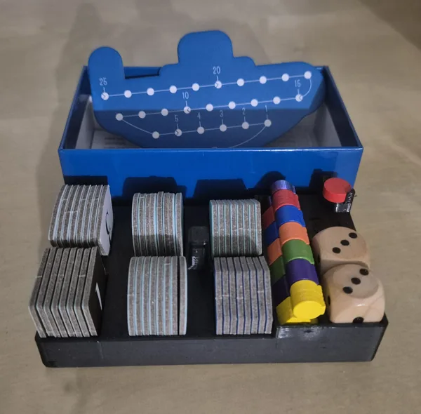Deep Sea Adventure Insert Improved (+ bonus meeple)