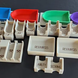 Saltfjord - Thematic 3D Insert / Organiser