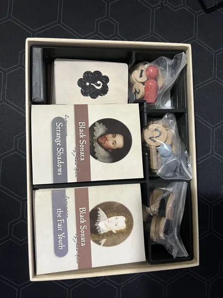 Black Sonata + Fair Youth + Strange Shadows Organizer/Insert