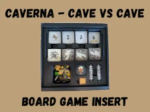 Caverna - Cave Vs Cave - Board Game Insert