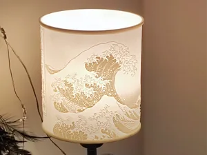 Lampenschirm die große Welle von Kanagawa