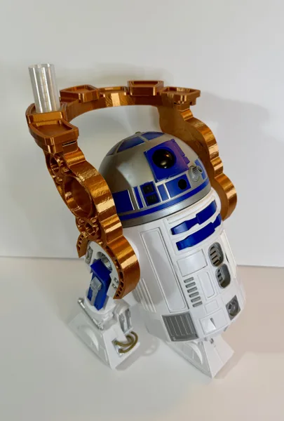 Droid Depot R-Series Jabba's Sail Barge Drink Tray (R2-D2 Bartender Remix)