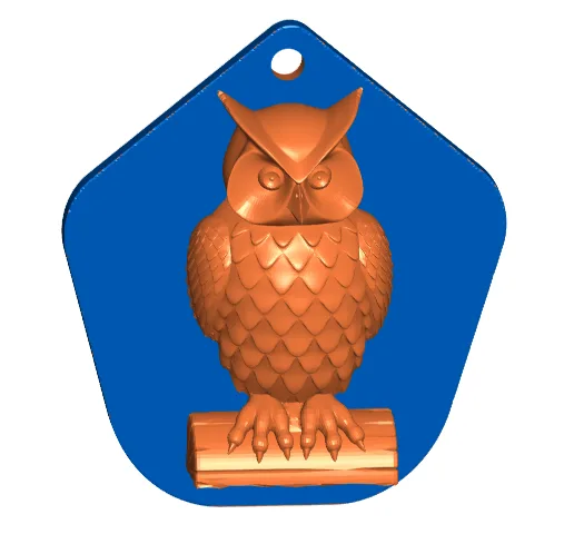 Wind Chime Upgrade – 3d Owl Sail – Wind Catcher