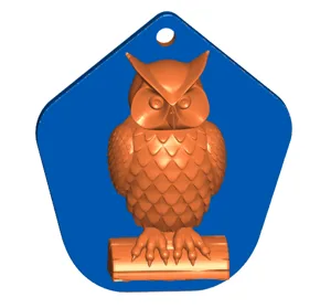 Wind Chime Upgrade – 3d Owl Sail – Wind Catcher