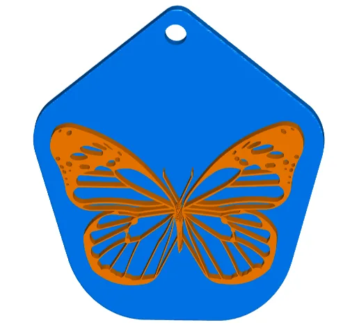 REPOST: Wind Chime Upgrade – 3d Butterfly Sail – Wind Catcher