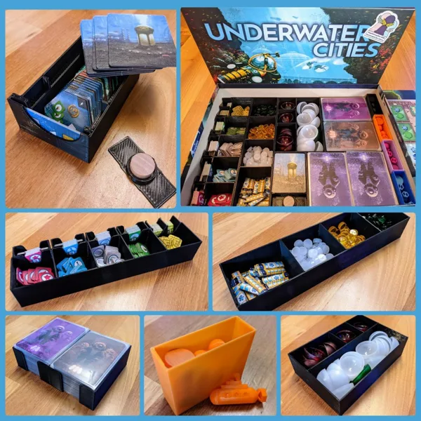 Underwater Cities (incl. Expansion) - Organizer