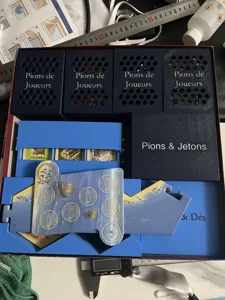 All-in-One Catan + Cities & Knights Organizer (4 Players) – Compact Box Insert