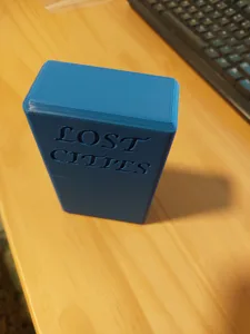 Lost Cities Sleeved Card Box