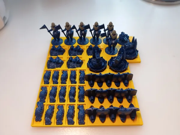 Catan Holder – 1 Player Color (Base + Seafarers + Cities & Knights)