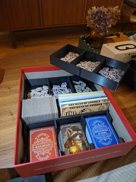 Raccoon Tycoon Box Organizer v2