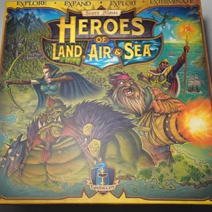 Board Game Insert Organizer Heroes of Land, Air & Sea and 10 expansions